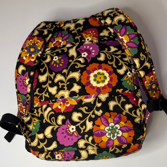 Vera Bradley Suzani Backpack w/ Side Laptop Sleeve, Quilted - Picture 15 of 15